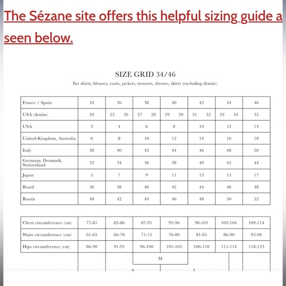 Sézane- NWT- ROBE AGATHA- size 36 - Picture 8 of 8